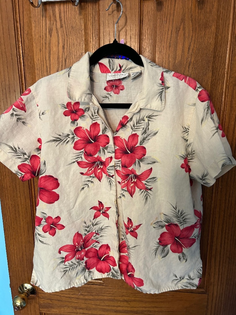 Lemon Grass linen shirt